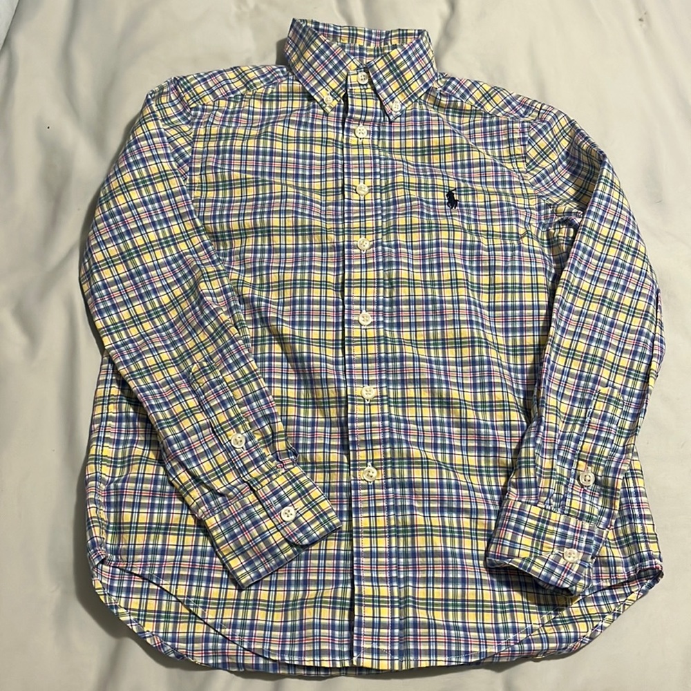 Boys polo Ralph Lauren button-down size 8